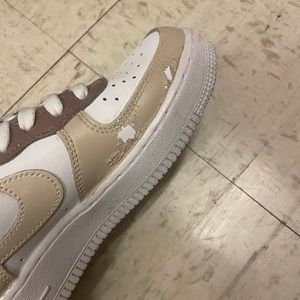 Nike Air Force 1 Neutral Nude Custom
